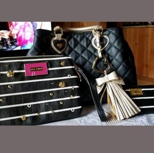 Betsey Johnson handbags 3 piece set